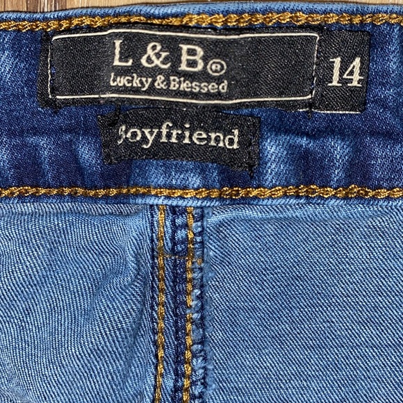 Lucky & Blessed (L&B) Boyfriend Jeans - Picture 2 of 6